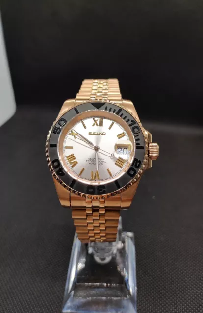 Orologio Mod Seiko Automatico Nh35 Stile GMT