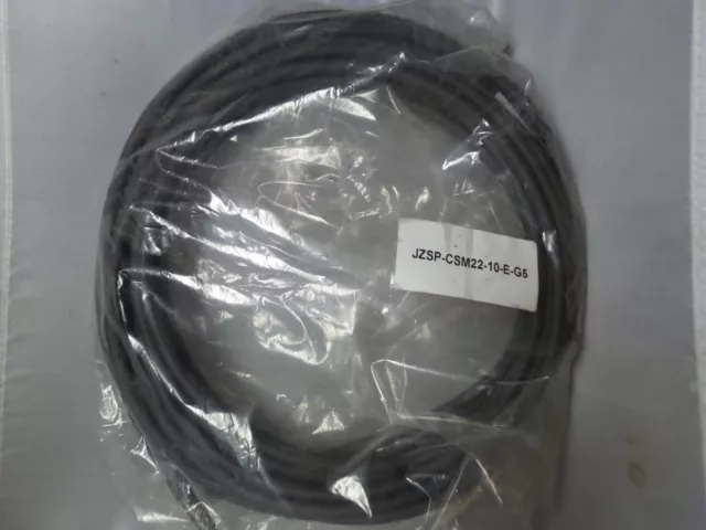 YASKAWA JZSP-CSM22-10-E-G5 10 Meter Flexible Main Servomotor Circuit Cable / NEW