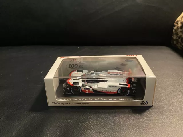 Spark 1:43 Winner 24H Le Mans 2019 Porsche 919 Hybrid No.2 43LM17