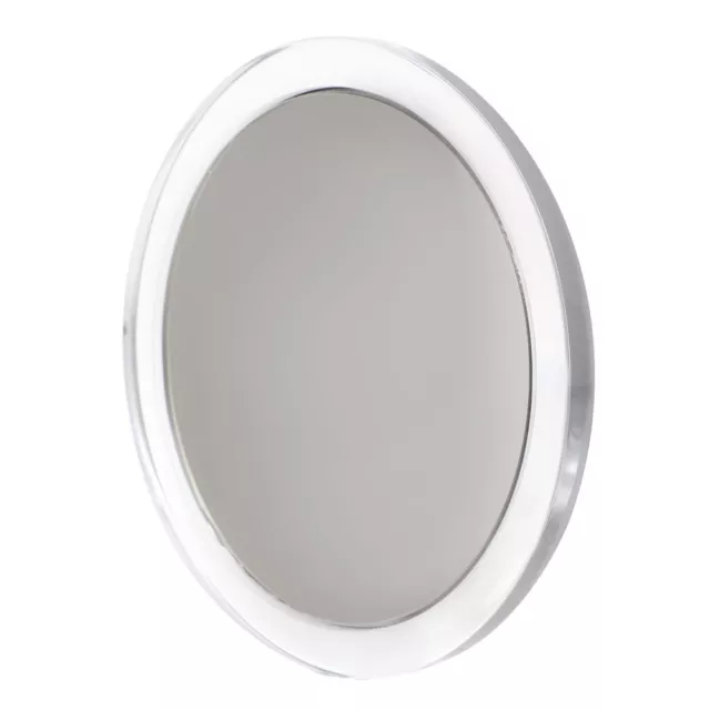 miroir grossissant avec lumière miroir de maquillage makeup suction cup mirror 2