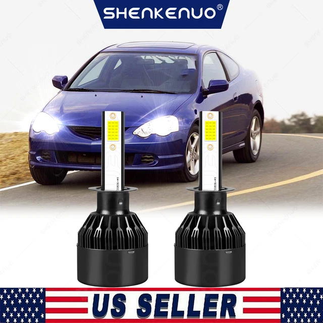 LED Headlight Kit H1 6000K Bulb low Beam 2X for ACURA RSX 2002 2003 2004 - 2006