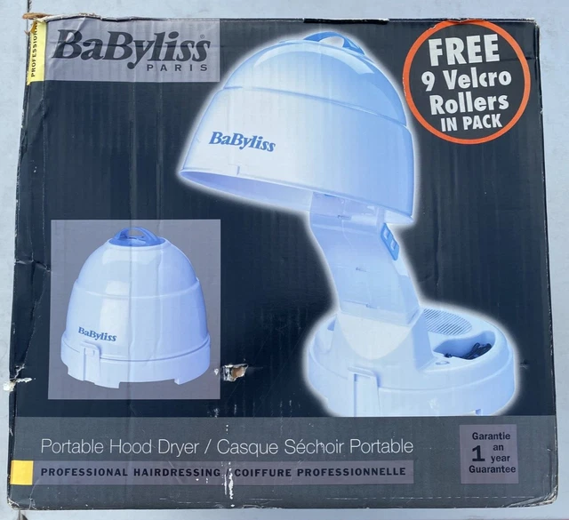 PROFESSIONAL BABYLISS PARIS 6900 Portable Salon Hair Dryer Hood