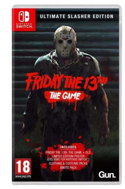 Friday The 13Th The Game Ultimate Slasher Edition Switch Uk New