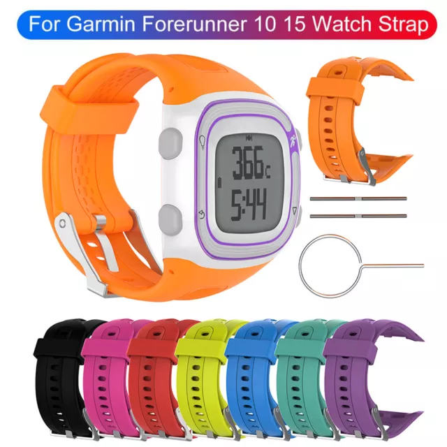 For Garmin Forerunner 10 15 Adjustable Watch Band Strap Replacement Wristband AU