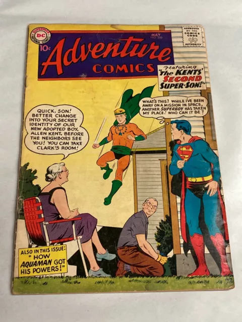 Adventure Comics #260 1st app Silver age Aquaman DC Comics 1959 GD/VG