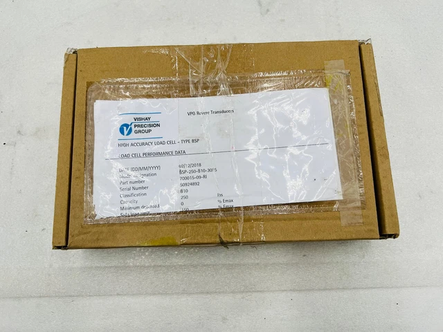 New Vishay BSP-250-B10-30P5 Revere Transducer Stock 3795