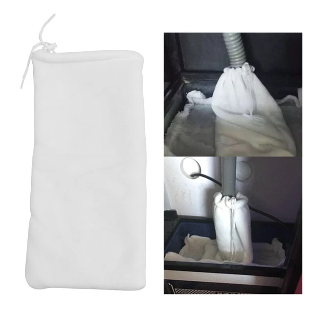 Chaussettes Filtrantes 200UM Pour Aquarium - Filtration Mécanique Fine - Environ 10,2 Cm De Diamètre - Pour Puisards Et Filtres Humides/secs