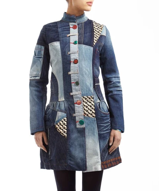 Manteau desigual hotsell femme pas cher