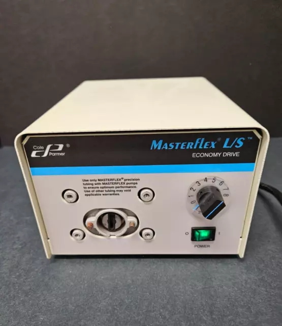 Cole-Palmer 07554-90 MasterFlex Peristaltic Pump L/S Economy Drive with Warranty