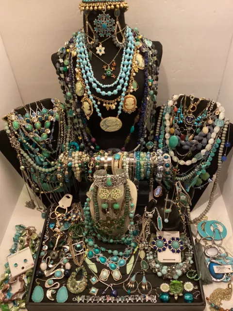 vintage to now jewelry Lot -Junk - Redesign -Great For Craft- 6.8 Lbs