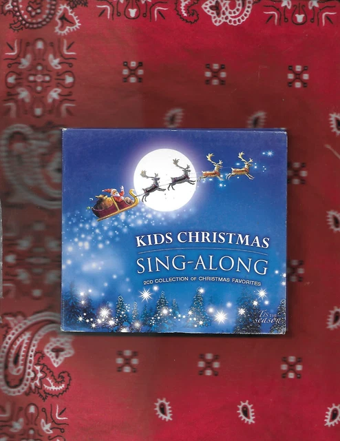 KIDS CHRISTMAS SING-A-LONG Music CD Santa Reindeer Snowman $11.19