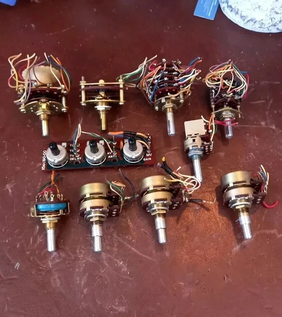 KENWOOD TS-820S COMPLETE set of Control Pots & Rotary Switch Units. £29