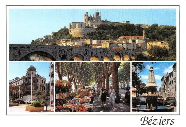 BEZIERS - Cathédrale Saint-Nazaire et le Pont Vieux