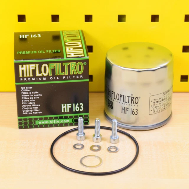 FILTRE À HUILE BMW K75 K100 K1100 K1200 Hiflo HF163 Joints Visser EUR ...