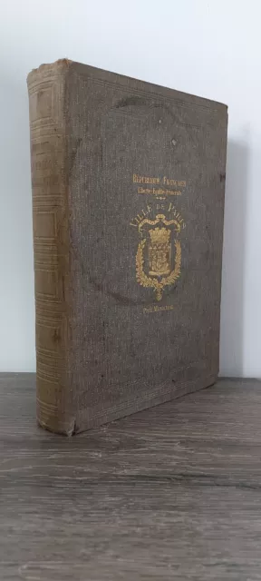 Ancien livre Walter scott la prison d'Édimbourg 1884 prix municipal PARIS