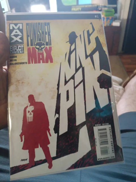 Marvel Comics PunisherMAX #1 Modern Age 2010