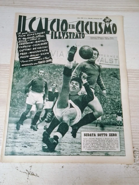 N°48 ANNO 1960 Il Calcio Illustrato Settimanale Sportivo D'epoca EUR 5