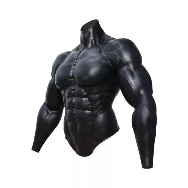 SMITIZEN Silicone Black Upgraded Muscle Suit Fake Cosplay Fetish No customs Fees