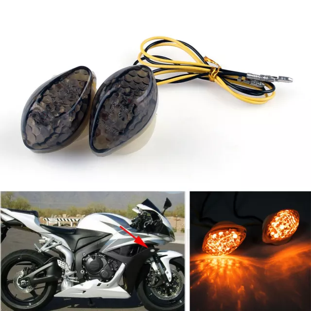 LED Clignotants Pour Honda CBR 600 1000RR 04-13 CBR954  02-03 CBR929 F4i F4 S E3