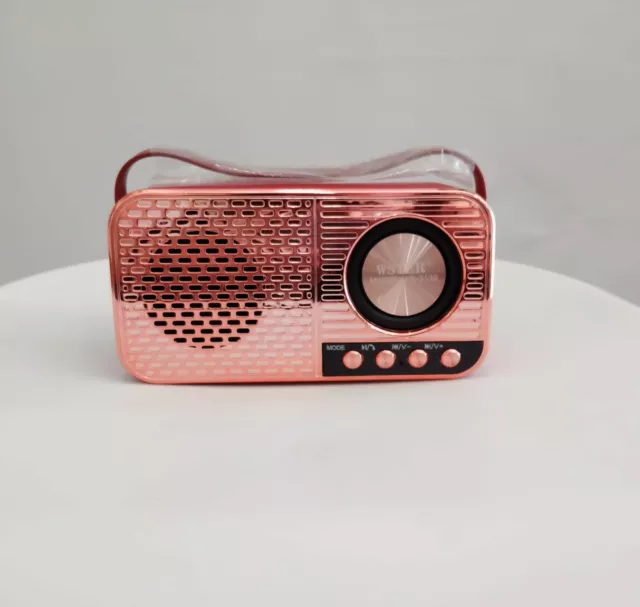 CASSA TIPO - Radio Antica - Portatile - Wireless - Idea Regalo EUR 31,90 -  PicClick IT