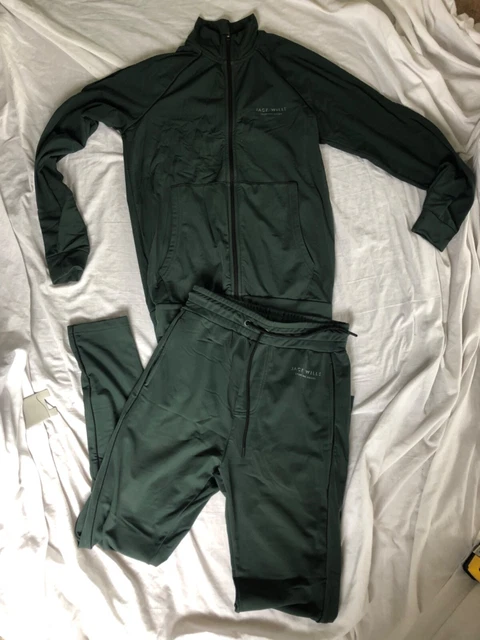Tuta Da Pista Verde Jack Wills Taglia X Small