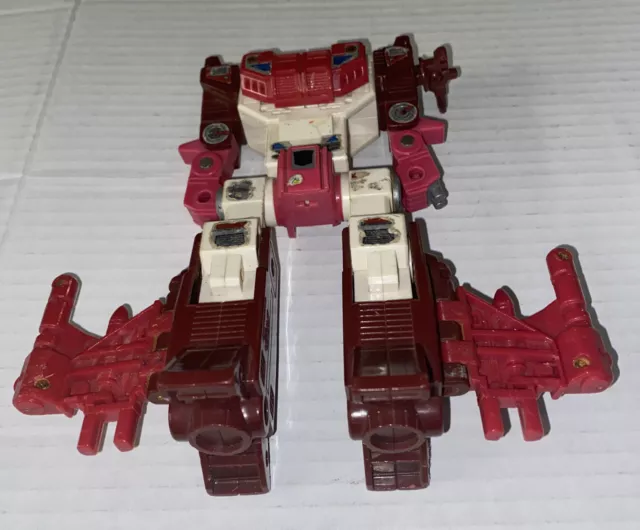 Vintage USED 1980s Transformers Scattershot G1 Robot Figure Hasbro Takara 1987 2