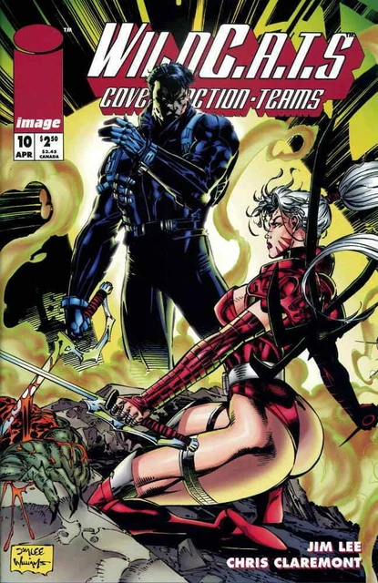 WildC.A.T.s #10 VF/NM; Image | Jim Lee Wildcats - we combine shipping