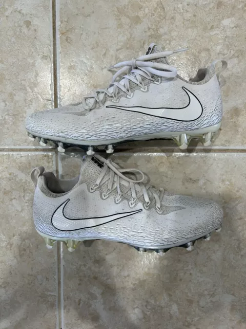 Mens Nike Vapor Untouchable Pro CF Low TD Football Cleats White/Black SZ 11