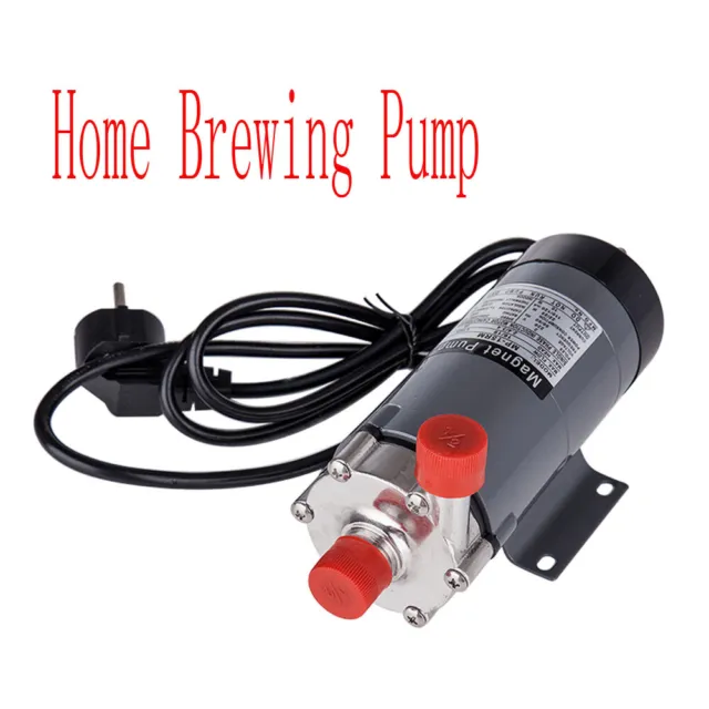Magnetic Drive Pump MP15RM  Homebrew Beer Brewing Stainless Steel Head 220V/110V