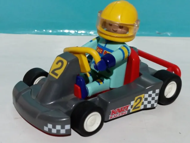 Jouet Playmobil 70428 L'enfant et son Karting de Course