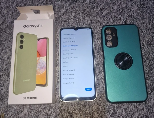 SAMSUNG GALAXY A14 Light Green Unlocked Android Smartphone £95.00 ...
