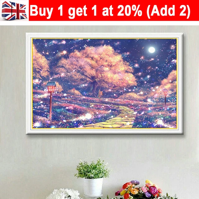 5D hágalo usted mismo cielo estrellado pintura diamante bordado punto de cruz arte hágalo usted mismo kit Navidad GQL