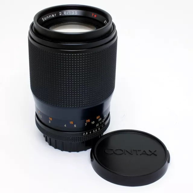 ✮ Carl Zeiss Sonnar 135mm f/2.8 T* für Contax/Yashica #6137561 || vom Händler!