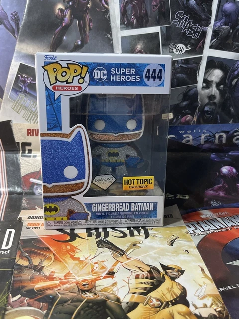 Funko POP! Heroes DC Holiday - Batman Gingerbread #444 w/ protector