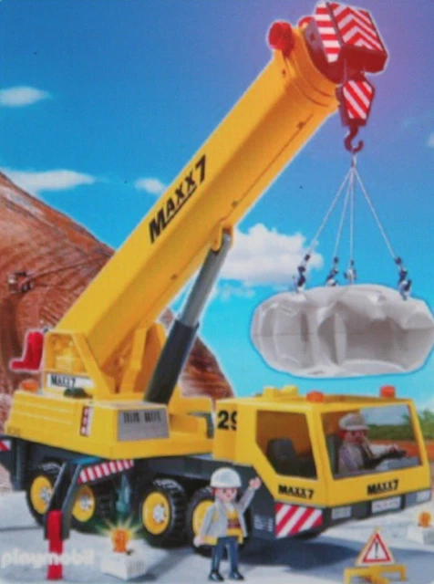Playmobil -- Pièce de rechange -- Grue mobile 4036 --
