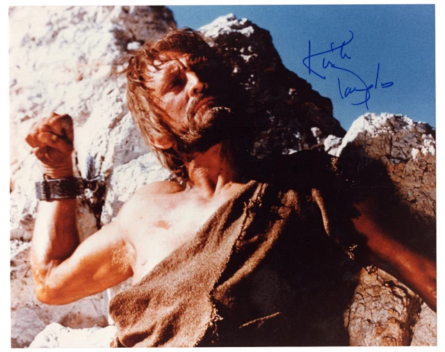 Kirk Douglas Signed 8 x 10 Photo / Actor Autographed