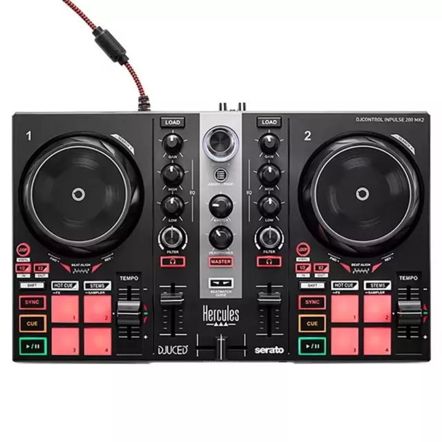 Hercules Controlador Dj Inpulse 200 Mk2