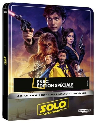 SOLO: A STAR WARS STORY Steelbook 4K Ultra HD + Blu-ray
