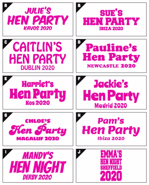 T Shirts For Hen Party | T Shirt Printing | Hen Do 3