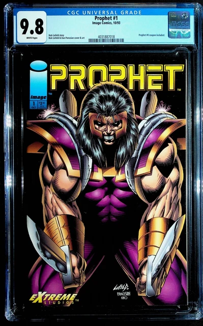 Prophet #1 CGC 9.8 NM/MT Rob Liefeld Image Jake Gyllenhaal Movie NEW SLAB