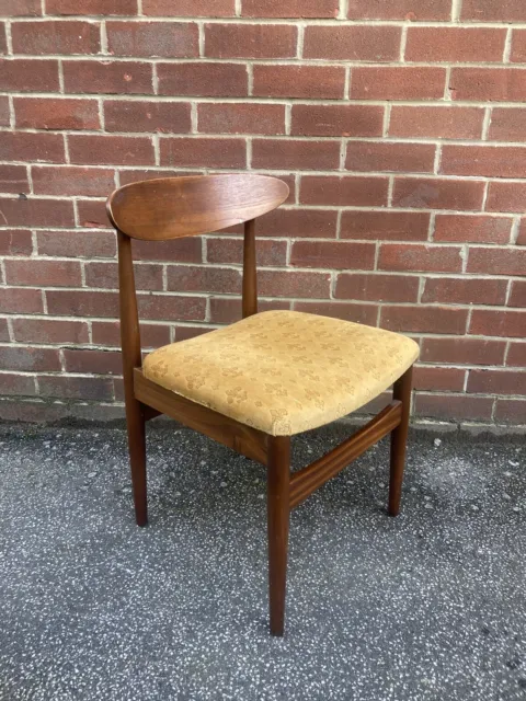 Teak Vintage Dining Office Chair 60s 70s Jentique Mid Century Retro