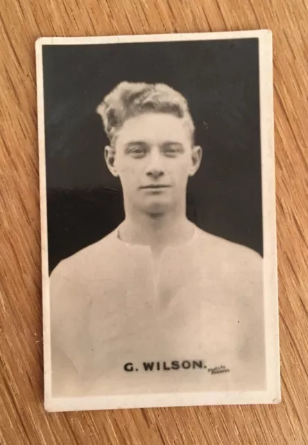 Sheffield Wednesday Trade Card by Thomson 1923 Famous British Footballers