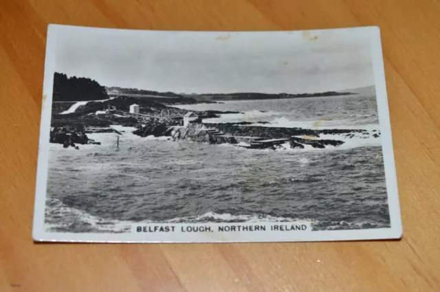 Senior Service - Holiday Haunts By The Sea - B&W - 1938 - No 20 - Belfast Lough