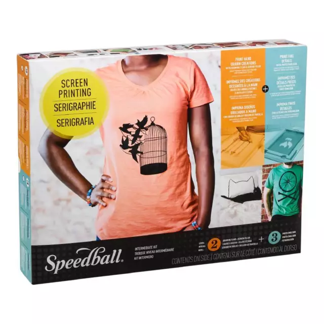 NEW Speedball Screen Print Intermediate Kit By Spotlight