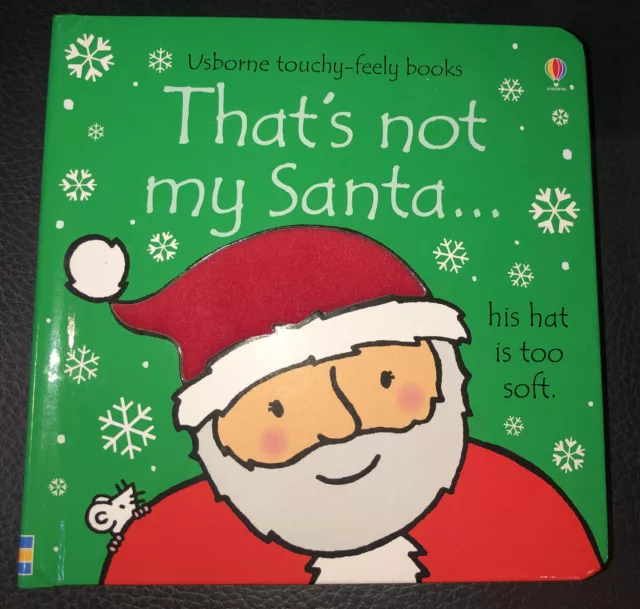 Usborne Touchy Feely Book That's Not My Santa Christmas Gift