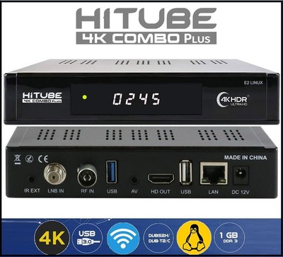 Amiko Amiko Viper 4K V40 Combo Linux Enigma2 S2x/T2/C Wifi Multistream 