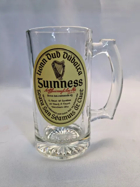 GUINNESS  Beer Glass Mug