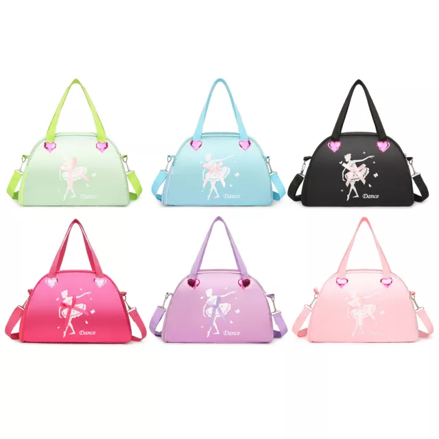 Kids Girls Ballet Dance Bag Gymnastics Single-Shoulder Bag Lovely Handbag Cute