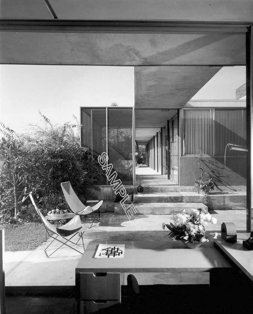 Julius Shulman’s home designed by Raphael Soriano, 1951-Photo