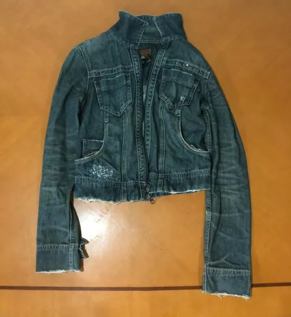 Woman's Calvin Klein Jeans Vintage Denim Jacket Size Small S